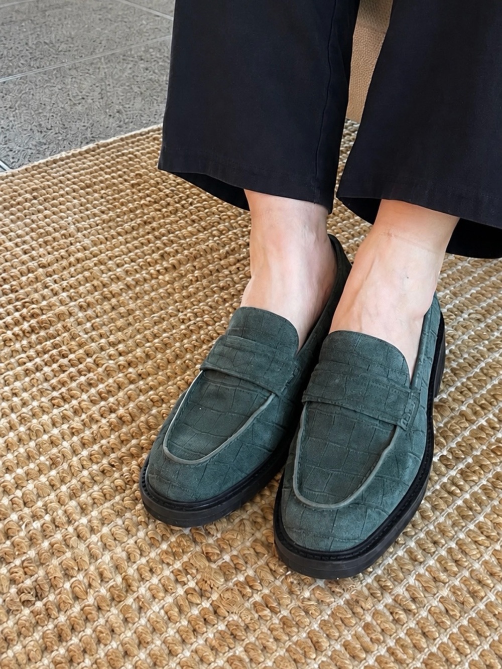 Vionic Caitlin Womens Green Loafers & Slip-Ons Size 10